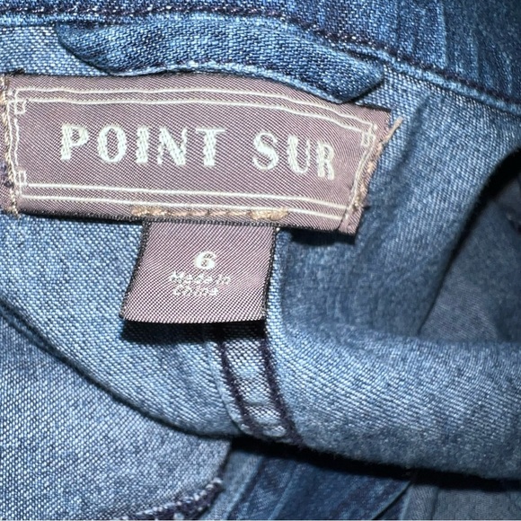 J Crew Point Sur denim jumpsuit size 6 - Picture 6 of 9